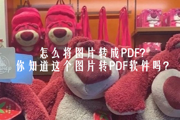 怎么将图片转成PDF？你知道这个图片转PDF软件吗？