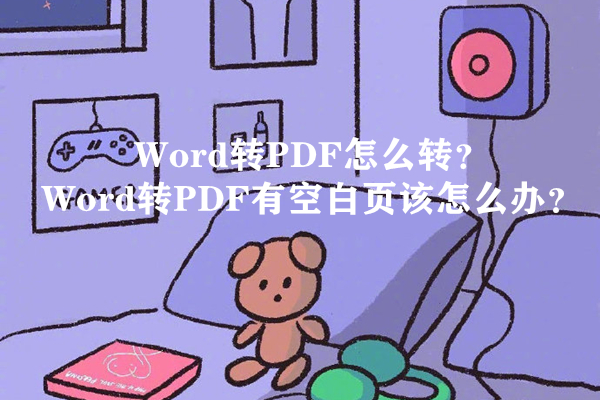 Word转PDF怎么转？Word转PDF有空白页该怎么办？